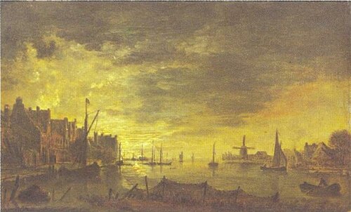 Scene on a Canal, 1650, 