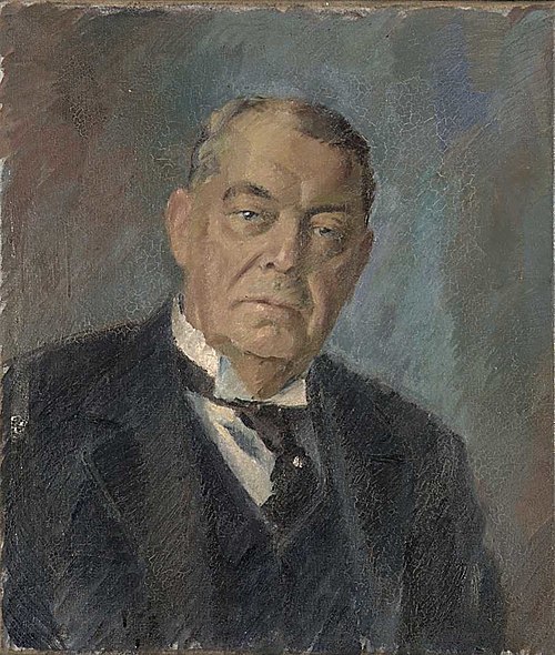 Portrait of Fredrik Olsen, 1920, 