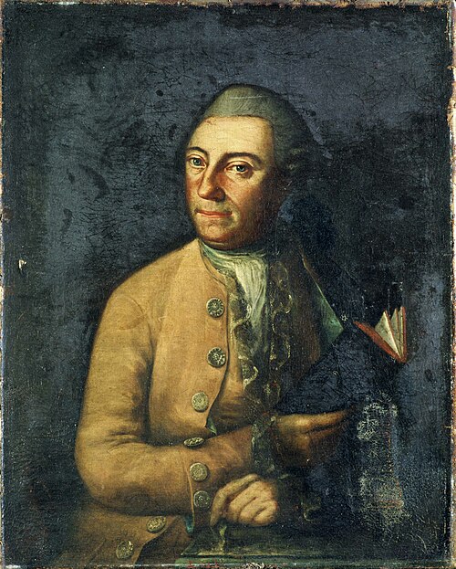 Portrait of Jacob Aars, 1700, 