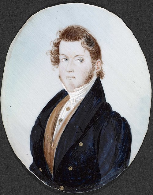 Portrait of Nicolai Ramm Østgaard, 1800, 