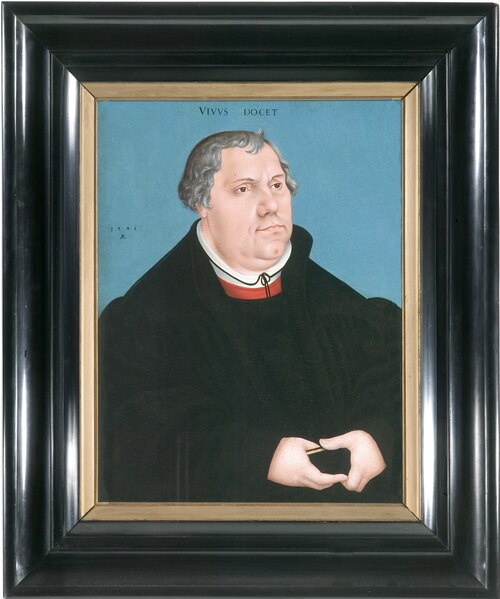 Portret van Maarten Luther (1483-1546), 1546, 