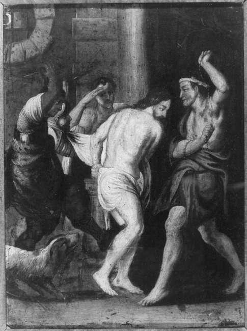 The flagellation of Christ, 1649, 