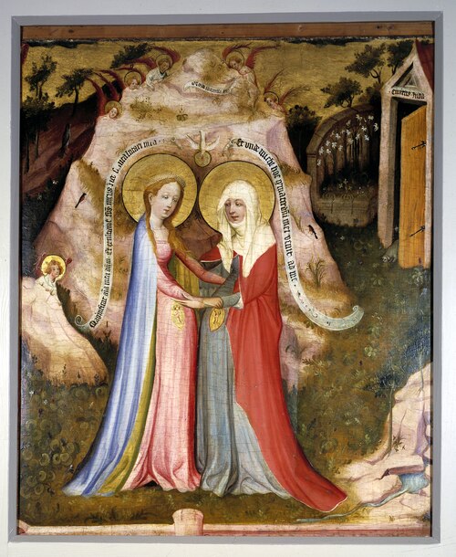 Visitação do Retábulo Middelrijns, 1409, 