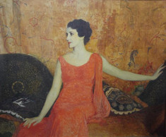 Retrato de Margueritte Dautel La Saigne (atribuído), 1934, 