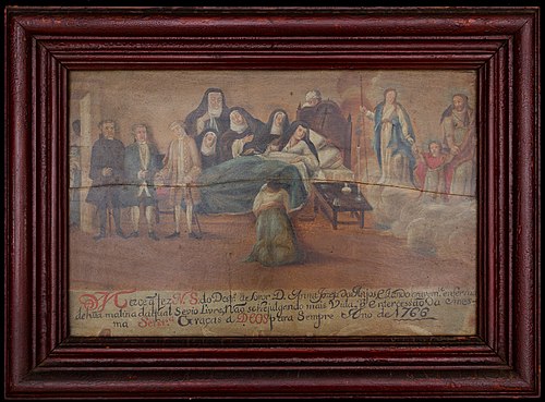 Ex-voto, 1766, 