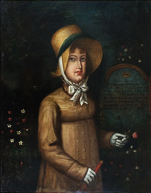 Maria Leopoldina na Ilha da Madeira, 1817, 