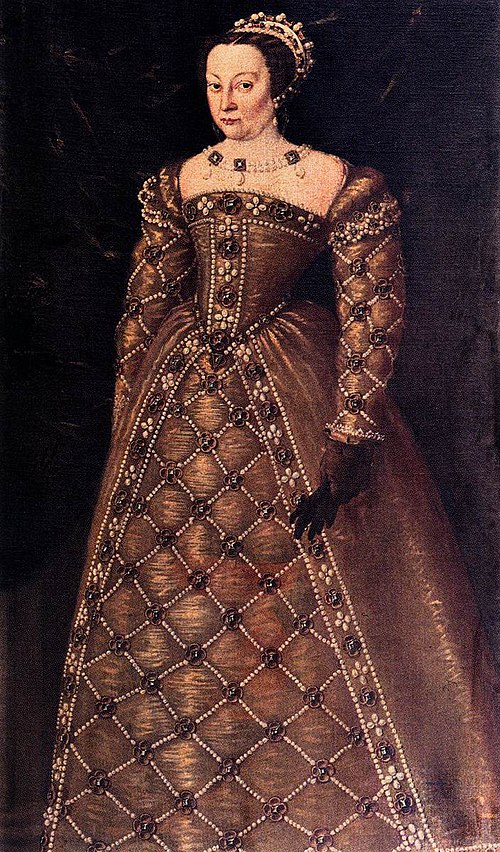 Portrait de Catherine de Médicis, 1600, 