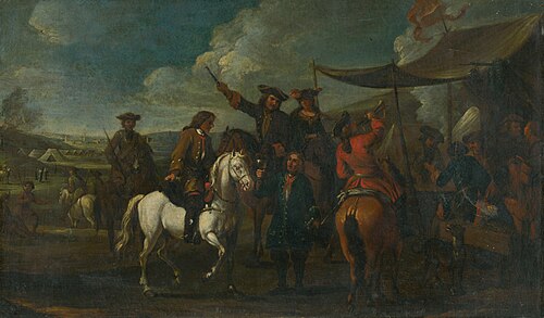Vo vojenskom tábore, 1825, 