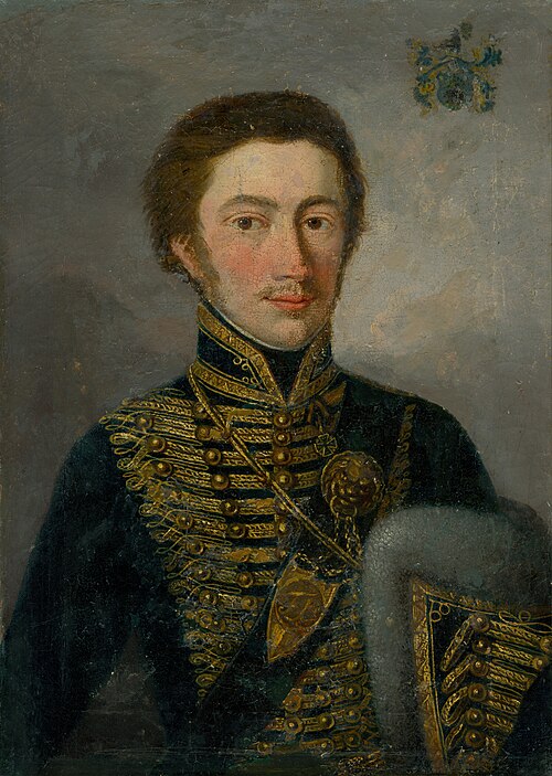 Podobizeň dôstojníka, 1825, 