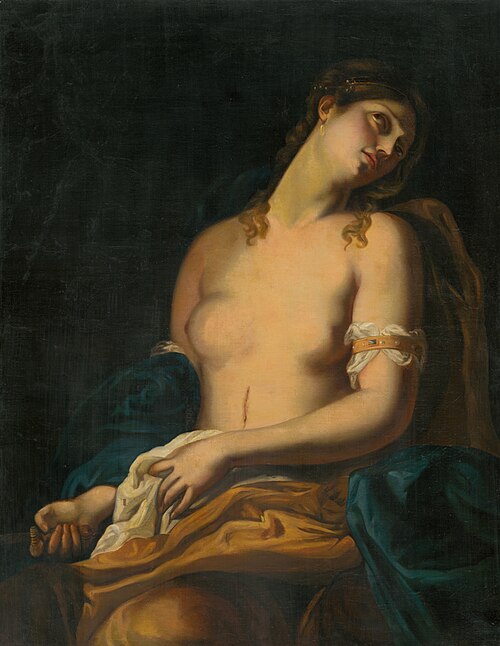 Žena s dýkou, 1850, 