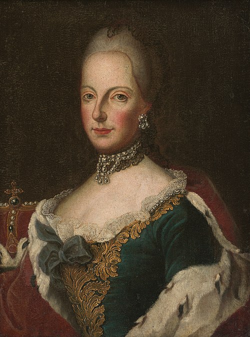 Podobizeň Márie Terézie, 1750, 