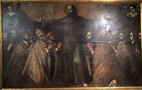 Saint Francis of Assisi Protecting the Hierarchies of the Church, 1700, 