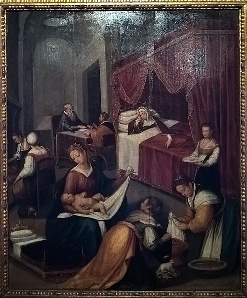 Birth of John the baptist, 1551, 