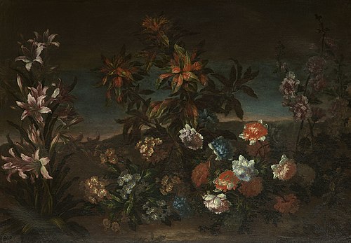 Still Life with Flowers, 1674, 