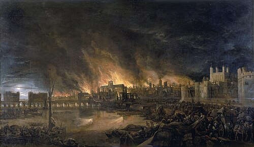 The Great Fire of London, 1675, 