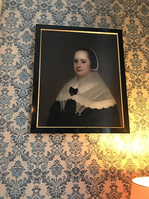 Portrait of Elisabeth van den Sande, 1643, 