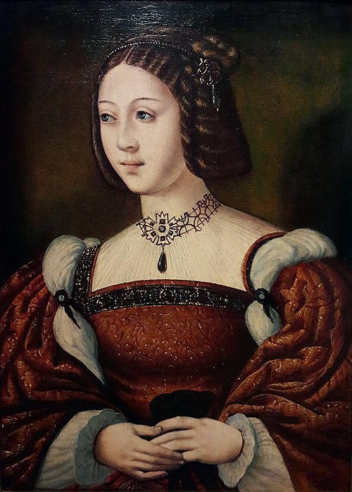 Portrait d'Isabelle de Portugal (1503-1539)., 1520, 