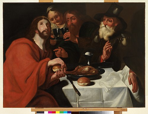 Les disciples d'Emmaüs, 1700, 