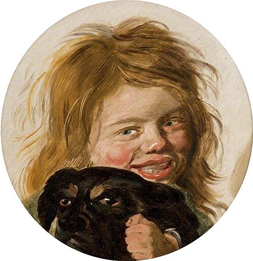 Head of a Boy with a Dog, 1650, 