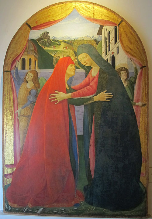 Visitation with Angels, 1484, 