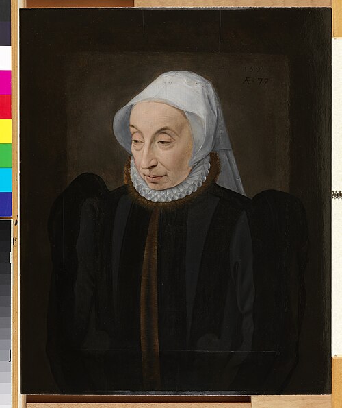 Portrait d'Adriana Gras, 1600, 