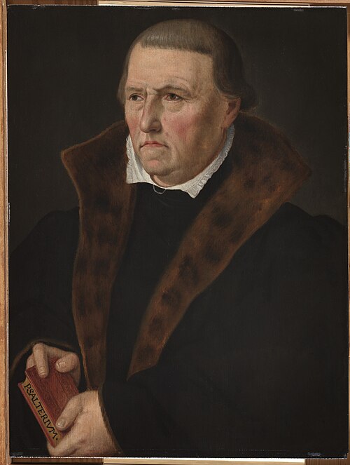 Porrait de Cornelius Musius, 1600, 