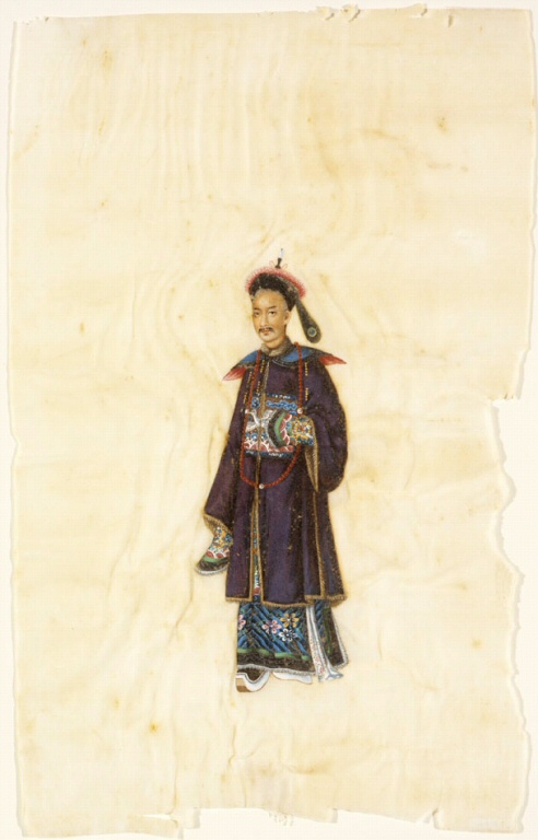 Portrait of a Qing Official, 1805, 
