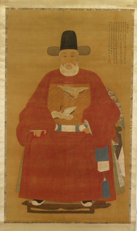 Portrait of Zhou Gongsu (Zhou Yong, 1476-1547), 1506, 