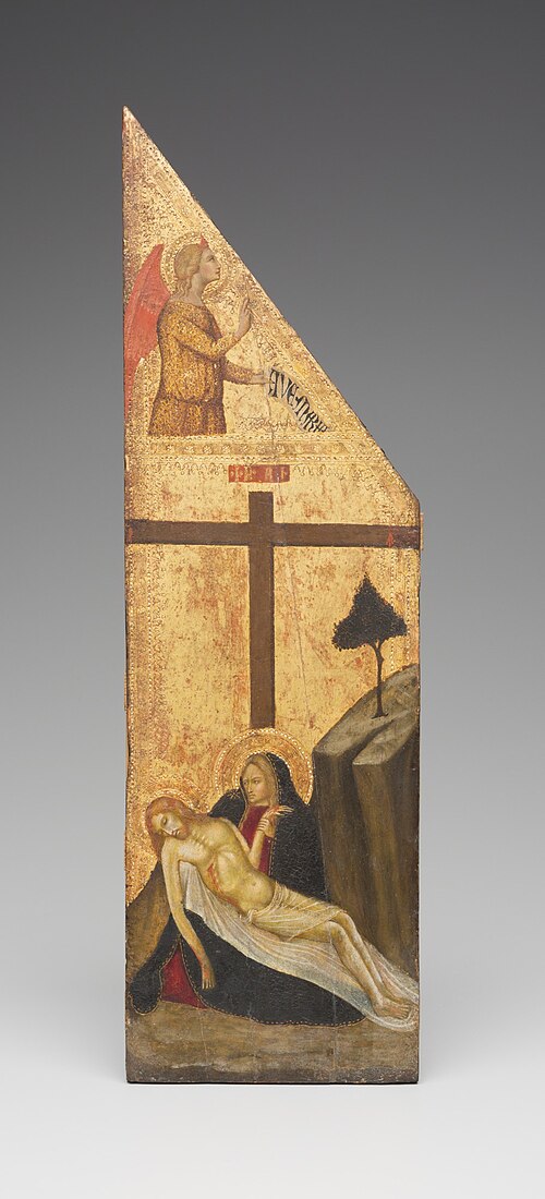 Pieta and Angel of the Annunciation, , 