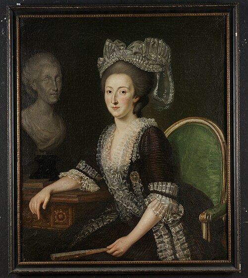 Portrait of Marie Antoinette, 1780, 