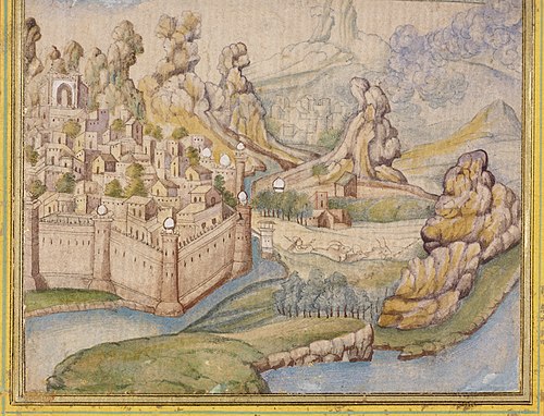 City in a Landscape, 1612, 
