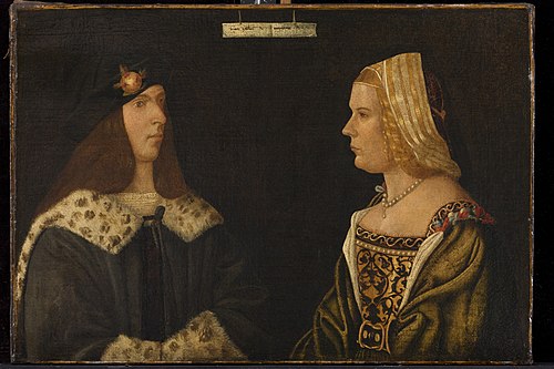 Double Portrait of a Young Man and Young Woman, 1520, 