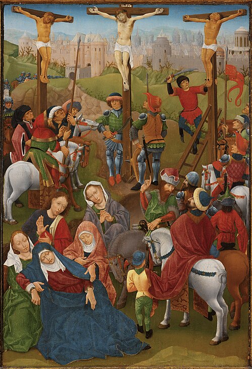 Crucifixion aux deux larrons, 1455, 