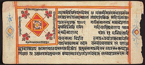 Tantric Manuscript "Sangrahani Sutra", , 