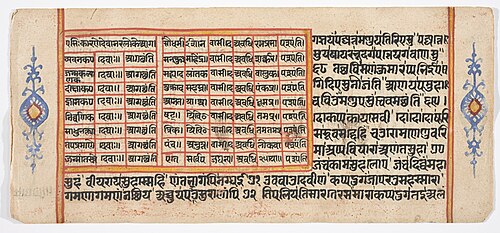 Tantric Manuscript "Sangrahani Sutra", , 