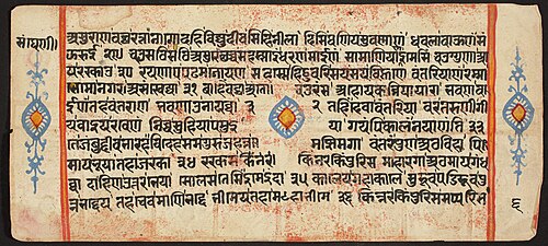 Tantric Manuscript "Sangrahani Sutra", , 