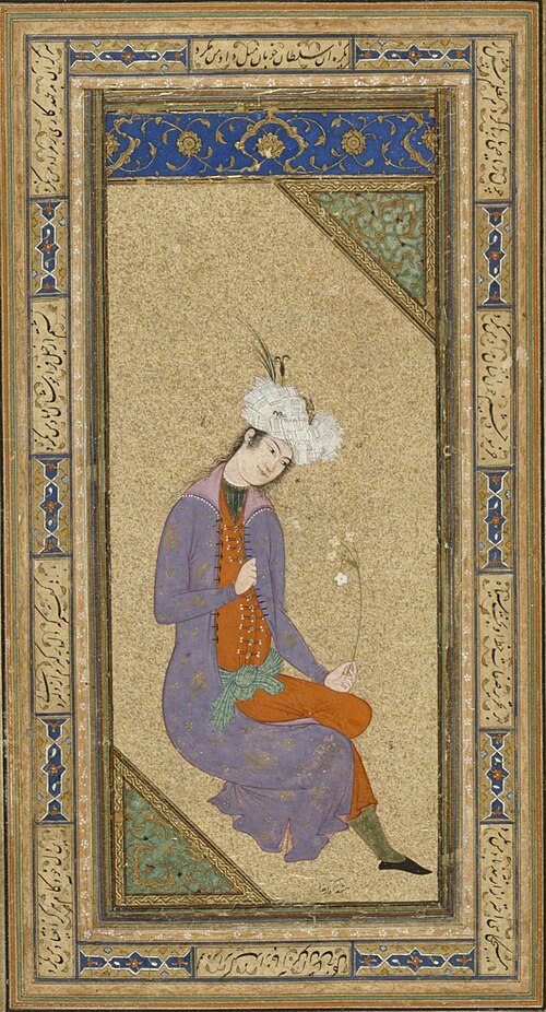 Young Man with a Flower, 1590, 
