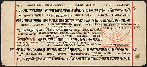 Tantric Manuscript "Sangrahani Sutra", , 