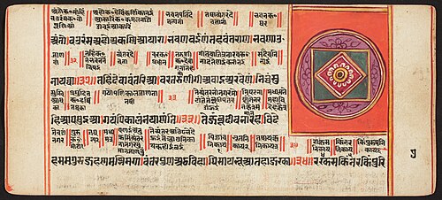 Tantric Manuscript, "Sangrahani Sutra", , 
