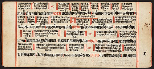Tantric Manuscript, "Sangrahani Sutra", , 