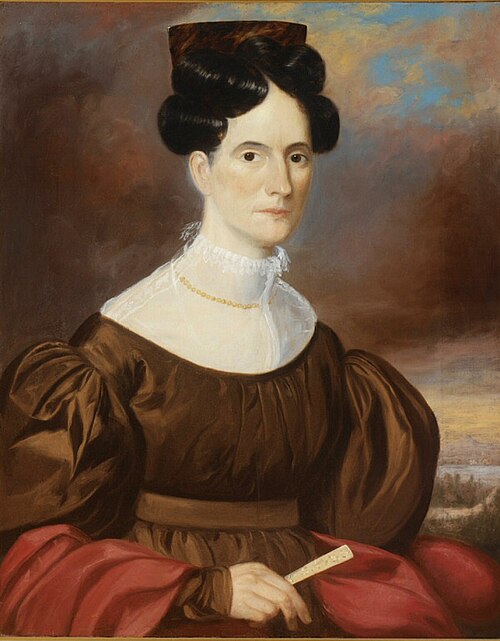 Portrait of Zilpha Sayles Remington Paine, 1827, 