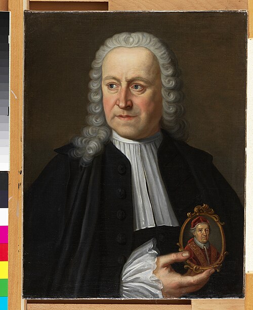 Portrait de Joannes Jacobus Moretus, 1748, 