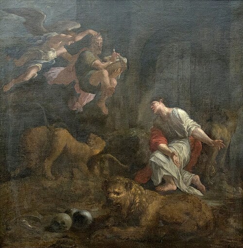 Daniel dans la fosse aux lions, 1650, 