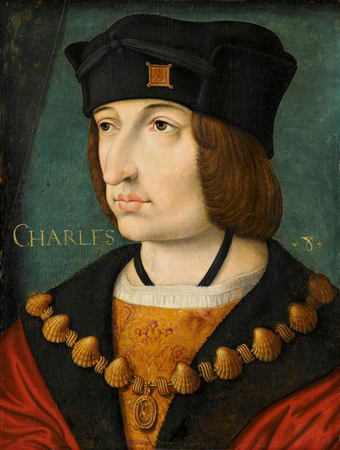 Portrait de Charles VIII, 1550, 
