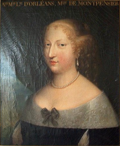 Mademoiselle de Montpensier, 1850, 
