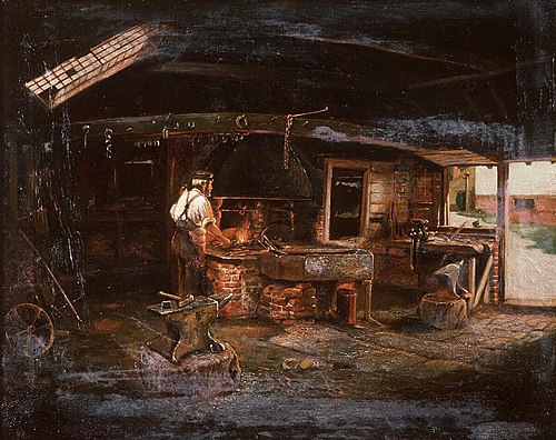 smithy, 1880, 
