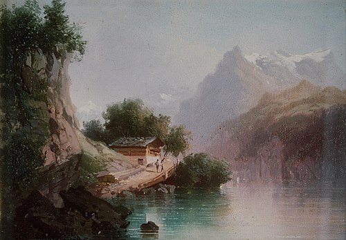 Mountain Landscape I, 1890, 