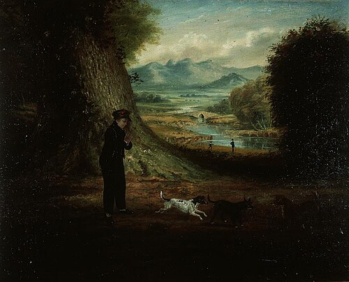 view near Gogerddan, 1800, 