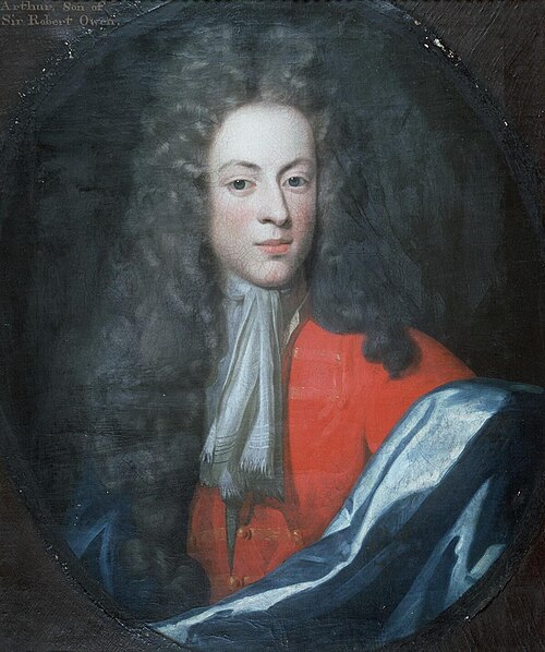Arthur, son of Sir Robert Owen, 1710, 
