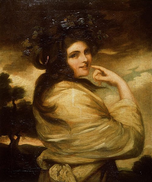 Emma Hamilton as a Bacchante, 1760, 